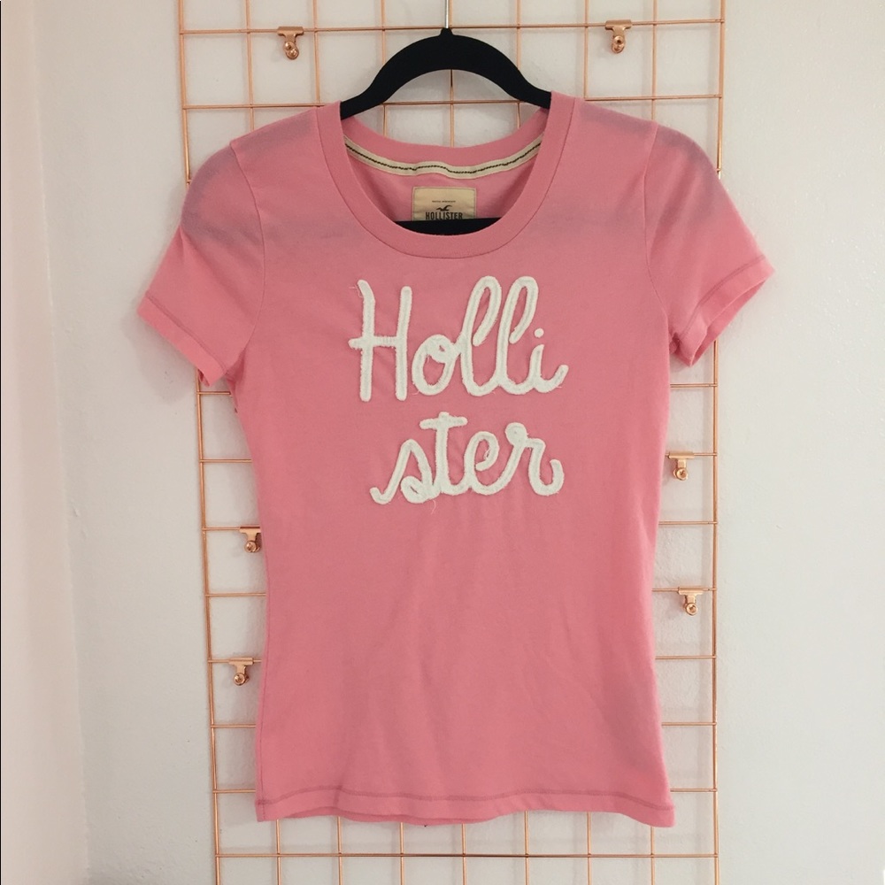 Hollister Script Logo Graphic Tee